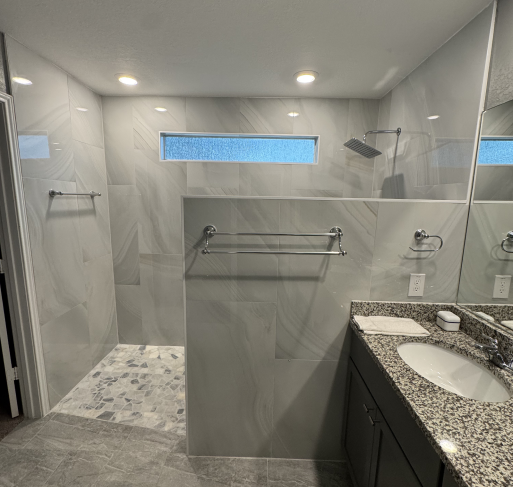 Roll-In and ADA Bathrooms